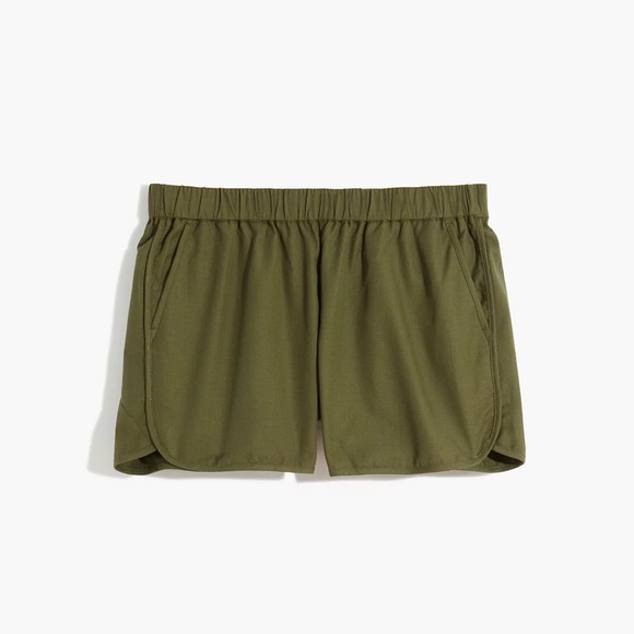 Madewell Pull-On Shorts in Desert Olive🌵 - Picture 4 of 7